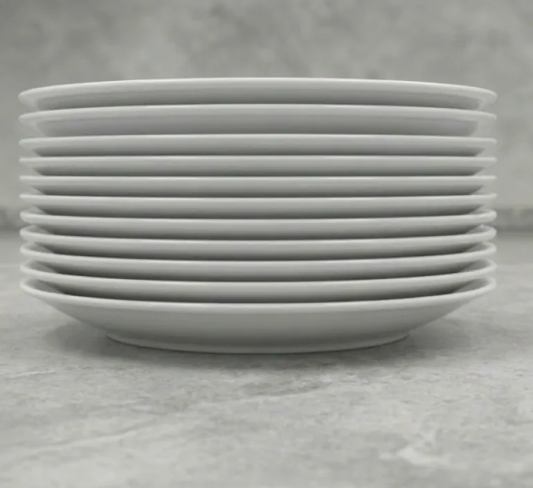 LUBIANA HOTEL BOSS 12x Talerz płytki 28 cm | biały | porcelana