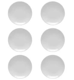 LUBIANA HOTEL BOSS 6x Talerz płytki 15 cm | biały | porcelana