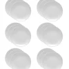 LUBIANA HOTEL BOSS 18x Talerz płytki 23 cm | biały | porcelana