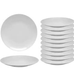 LUBIANA HOTEL BOSS 60x Talerz płytki 28 cm | biały | porcelana