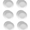 LUBIANA HOTEL BOSS 12x Talerz płytki 17 cm | biały | porcelana