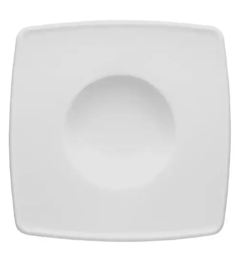 LUBIANA HOTEL | Victoria 12x Talerz do deserów 26 cm | biały | porcelana