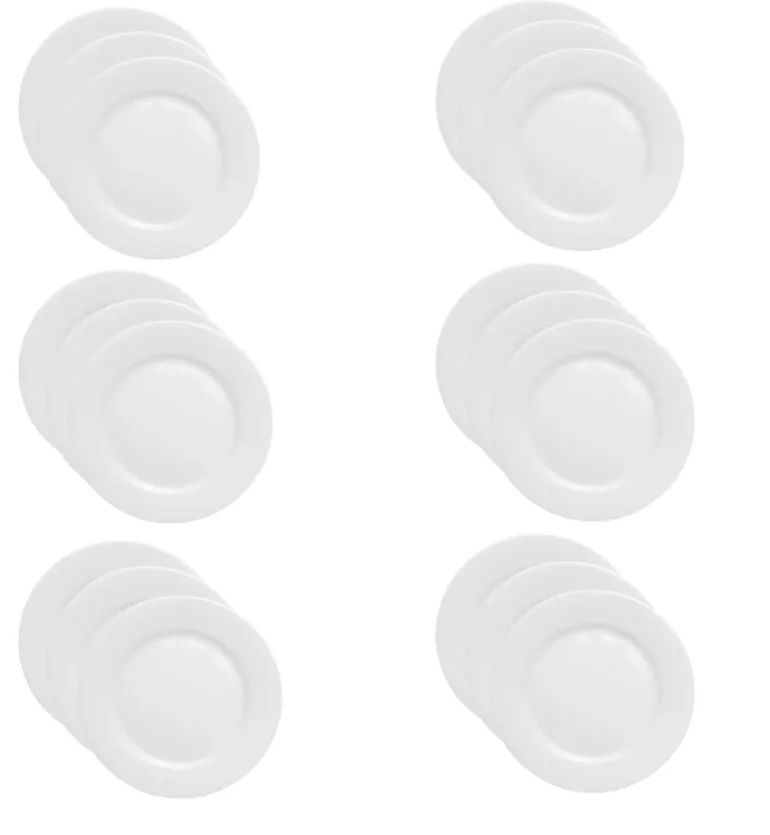 LUBIANA KASZUB / HEL 0226 - 30 SZT. Talerz płytki 15 cm | porcelana