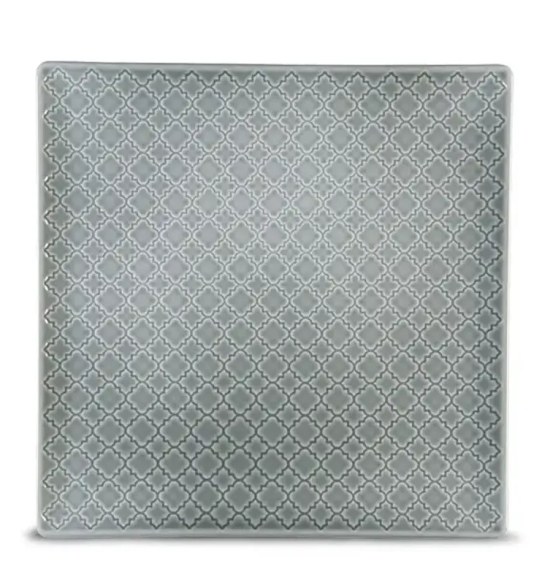 LUBIANA MARRAKESZ K1 12x Talerz obiadowy 25,5 cm / szary