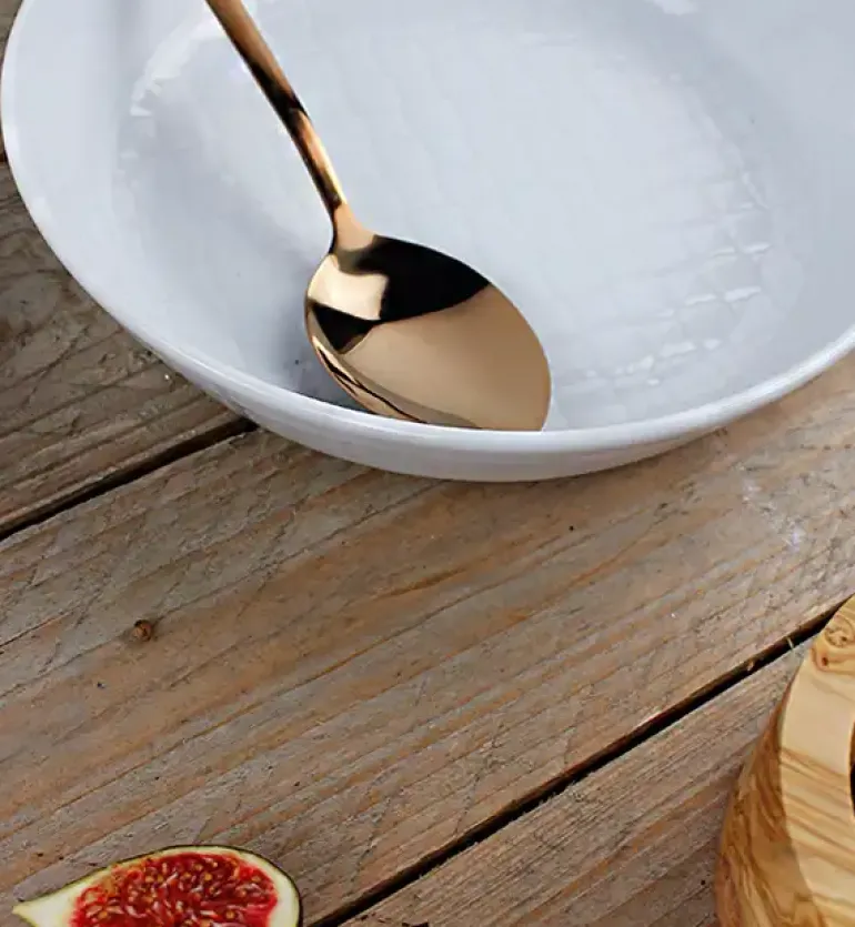 LUBIANA MARRAKESZ Talerz głęboki 20 cm / biały