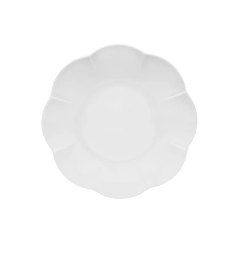 LUBIANA NAOMI Serwis obiadowy 18 osób / 54 elementy | biała porcelana