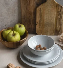 LUBIANA ORIENTAL | BIAŁY | Salaterka 15 cm | porcelana luz