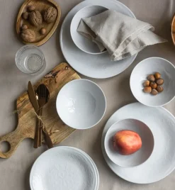 LUBIANA ORIENTAL | BIAŁY | Serwis obiadowy 18/54 el | porcelana
