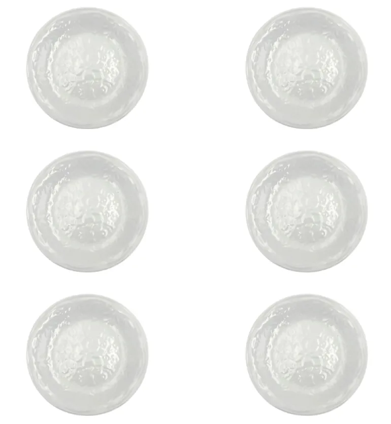 LUBIANA ORIENTAL | BIAŁY | Talerz obiadowy 25 cm - 6 SZT. | porcelana luz