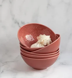 LUBIANA ORIENTAL | KK00 | KORAL | 12x salaterka 15 cm | porcelana luz