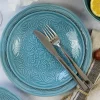LUBIANA ORIENTAL | K6 NIEBIESKI | Talerz obiadowy 25 cm | porcelana luz