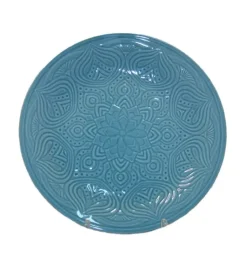 LUBIANA ORIENTAL | K6 NIEBIESKI | 12x talerz obiadowy 25 cm | porcelana luz