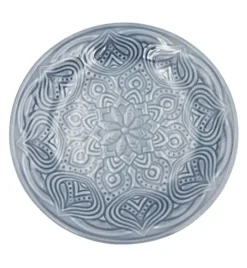 LUBIANA ORIENTAL | K9 SZARO-NIEBIESKI | Serwis obiadowy 12/36 el | porcelana