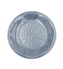 LUBIANA ORIENTAL | K9 SZARO-NIEBIESKI | Serwis obiadowy 12/36 el | porcelana