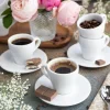 LUBIANA PAULA Filiżanka do espresso 70 ml + spodek 12 cm / porcelana