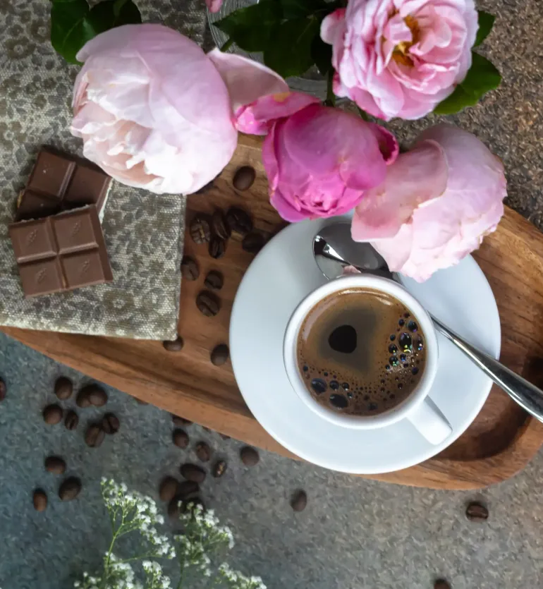 LUBIANA PAULA Filiżanka do espresso 70 ml + spodek 12 cm / porcelana