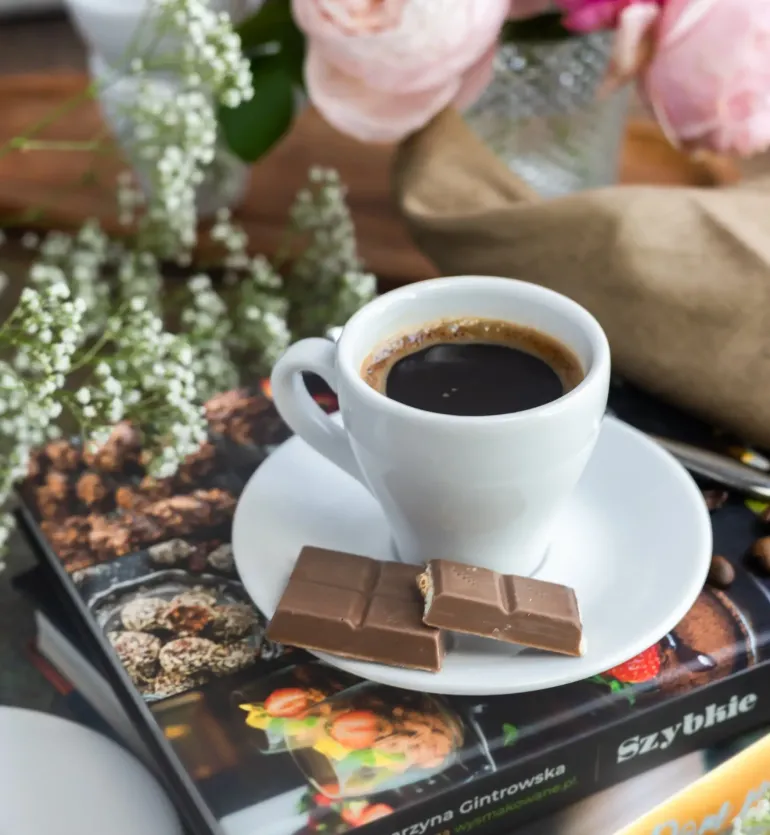 LUBIANA PAULA Komplet filiżanka do espresso 70 ml + spodek 12 cm / 12 os / 24 el