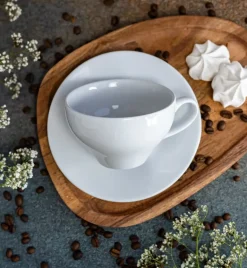 LUBIANA PAULA Komplet Filiżanka 300 ml + spodek 17 cm / 12 os / 24 el