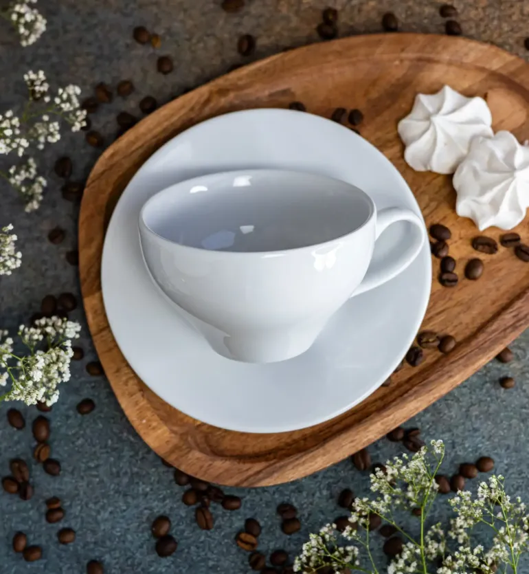 LUBIANA PAULA Komplet Filiżanka 300 ml + spodek 17 cm / 12 os / 24 el