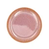 LUBIANA STONEWARE BLUSH | Talerz obiadowy 27 cm | luz | kolor łososiowy