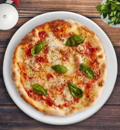 LUBIANA TINA Talerz do pizzy 33 cm | biała porcelana