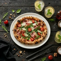 LUBIANA TINA Talerz do pizzy 35 cm | biała porcelana