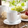 LUBIANA VANILLA Serwis obiadowo - kawowy 34 el dla 6 osób | biała porcelana