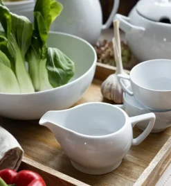 LUBIANA VANILLA Serwis obiadowo - kawowy 112 el dla 18 osób | biała porcelana