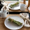 LUBIANA VANILLA Serwis obiadowy 48 el dla 12 osób | biała porcelana
