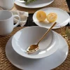 LUBIANA VANILLA Serwis obiadowo - kawowy 158 el dla 24 osób | biała porcelana