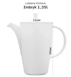 LUBIANA VICTORIA Imbryk 1,35 l + pokrywka