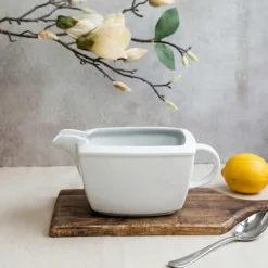 LUBIANA VICTORIA Komplet Salaterka 23 cm + sosjerka 400 ml / 2 el / porcelana