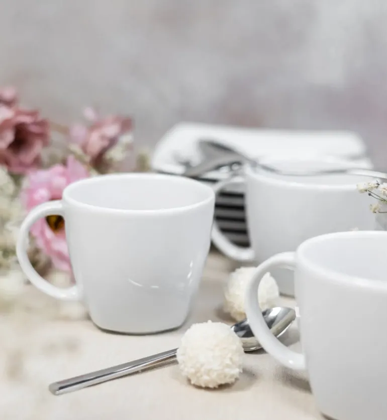 LUBIANA VICTORIA 12 x filiżanka 250 ml + spodki / 24 el / porcelana