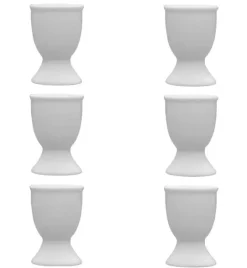 LUBIANA VICTORIA 6 x kieliszek do jajek / porcelana