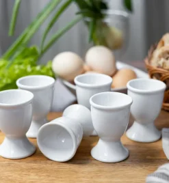 LUBIANA VICTORIA 6 x kieliszek do jajek / porcelana
