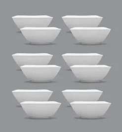 LUBIANA VICTORIA 12 x Salaterka 13 cm porcelana