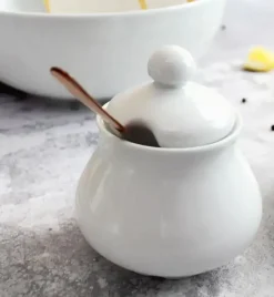 LUBIANA WERSAL Cukiernica 200 ml z pokrywką / porcelana