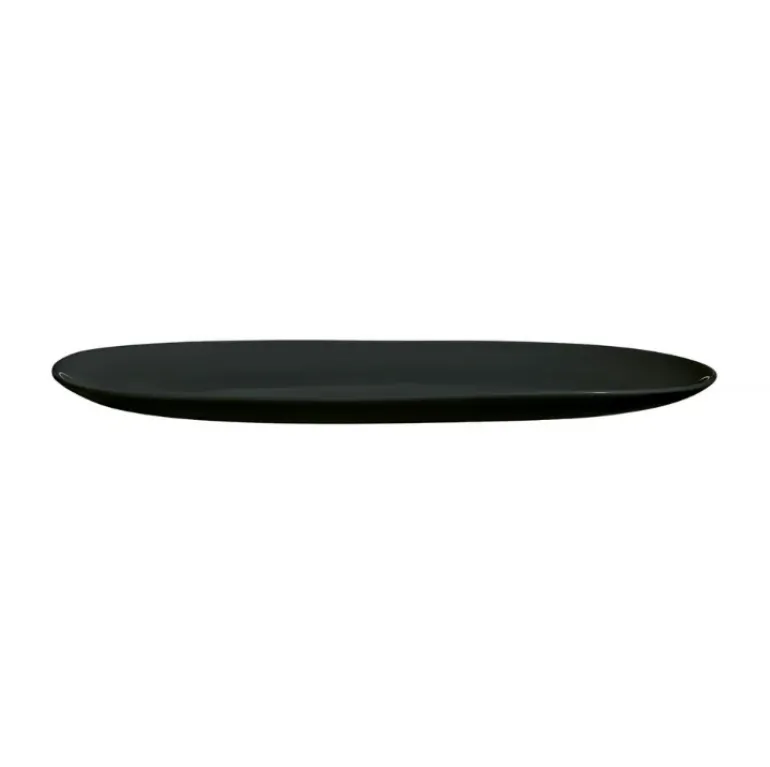 LUMINARC CARINE BLACK Półmisek 34 x 24 cm | szkło hartowane | V2342