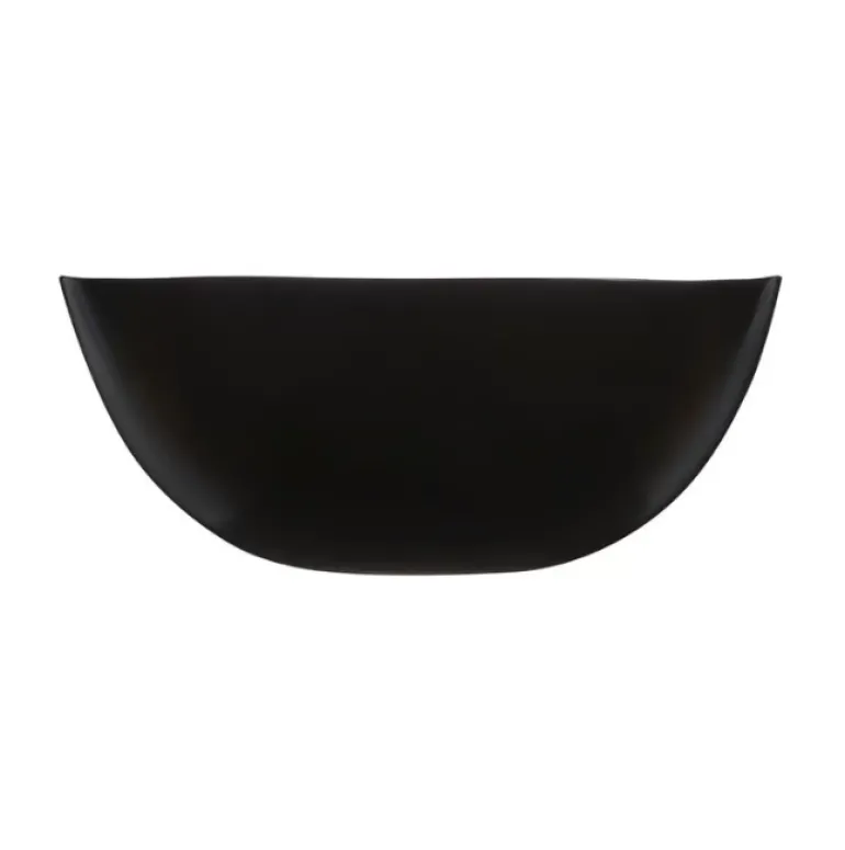 LUMINARC CARINE BLACK 12x Salaterka kwadratowa 27 cm | szkło hartowane