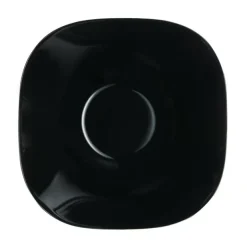 LUMINARC CARINE BLACK 18x Salaterka kwadratowa 27 cm | szkło hartowane