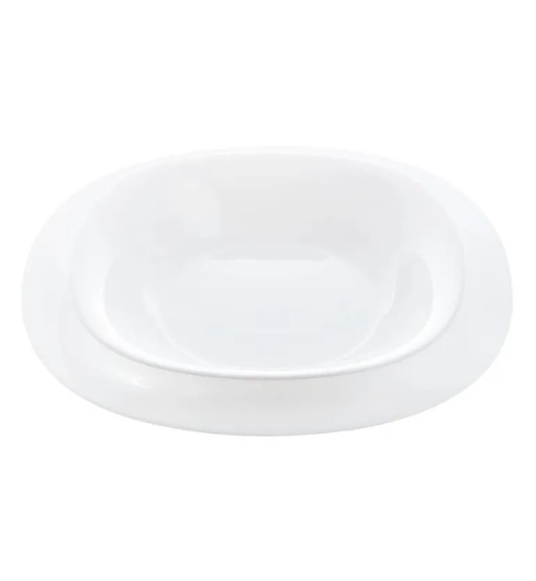 LUMINARC CARINE WHITE Serwis obiadowy 36 el dla 12 os / szkło