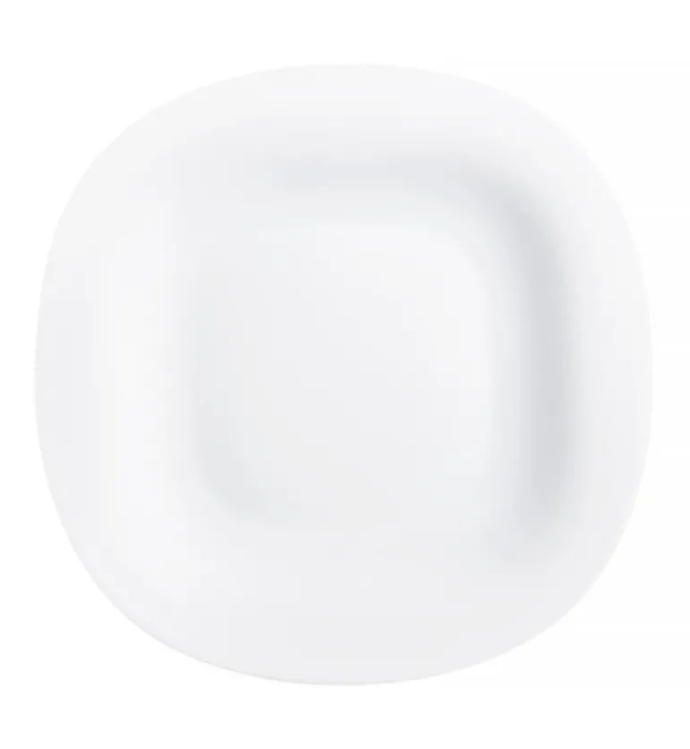 LUMINARC CARINE WHITE Serwis obiadowy 54 el dla 18 os / szkło