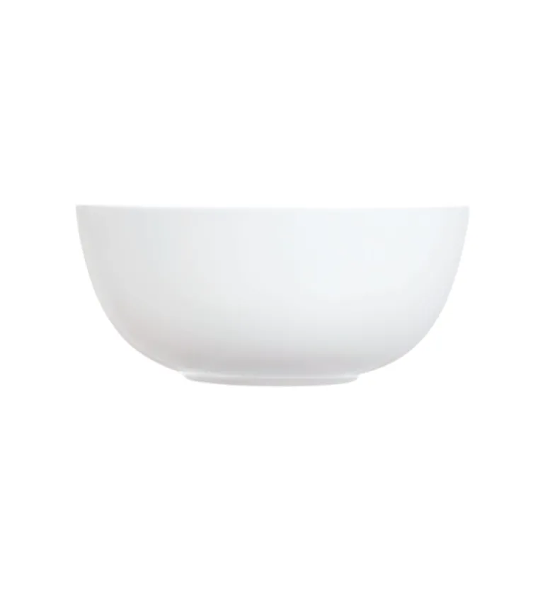 LUMINARC DIWALI WHITE Salaterka 21 cm - 6 SZT. | szkło hartowane | D7410