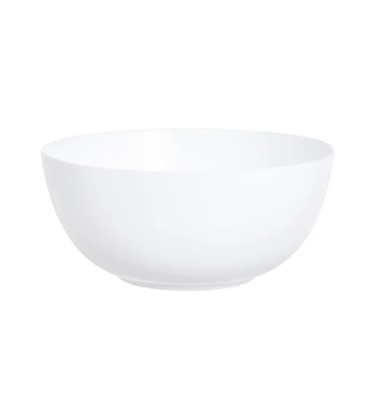 LUMINARC DIWALI WHITE Salaterka 26 cm - 6 SZT. | szkło hartowane | P6229
