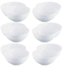 LUMINARC DIWALI WHITE Salaterka 18 cm - 12 SZT. | szkło hartowane | L4604