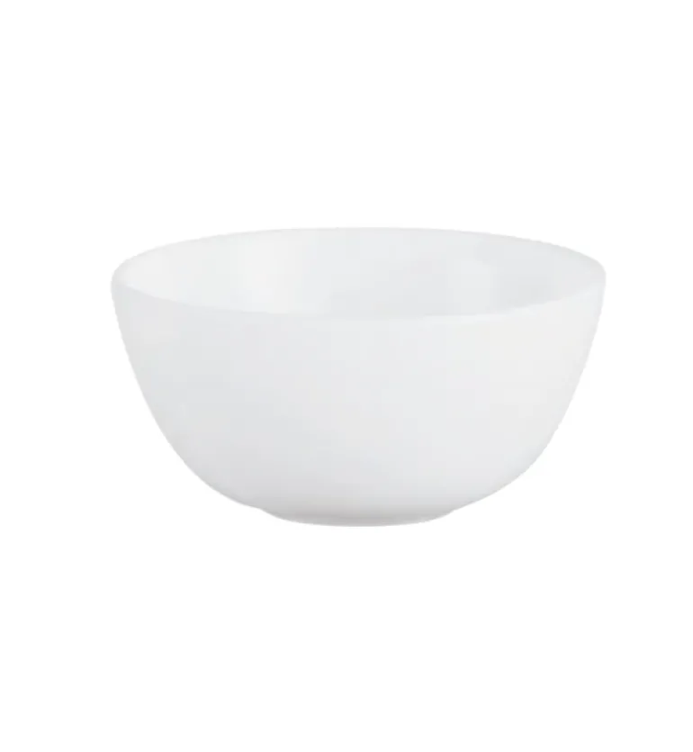 LUMINARC DIWALI WHITE Serwis obiadowy 19 el dla 6 osób | szkło hartowane | V0361