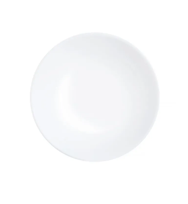 LUMINARC DIWALI WHITE Serwis obiadowy 19 el dla 6 osób | szkło hartowane | V0361