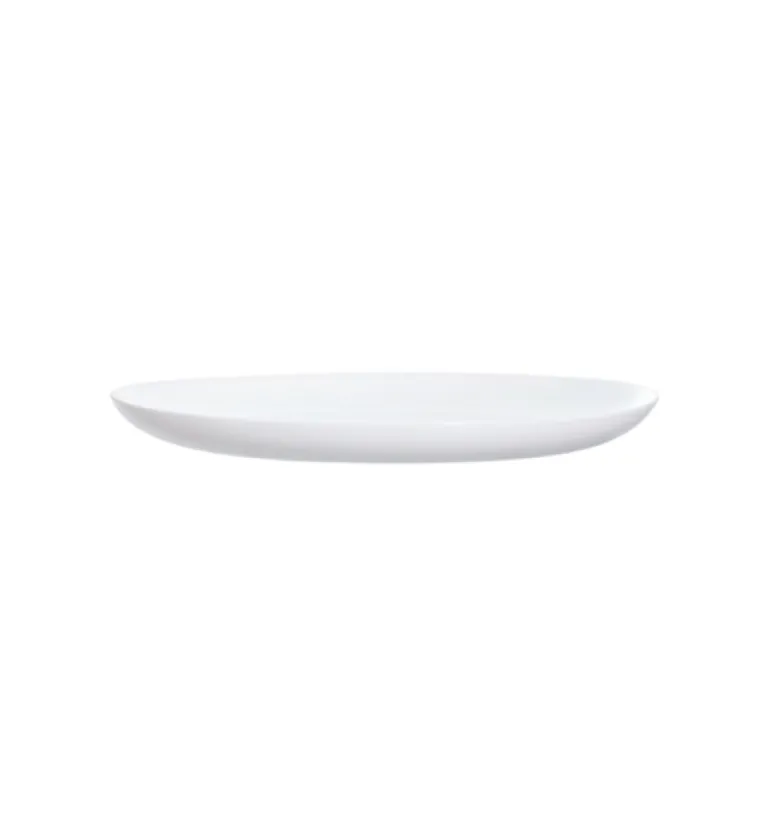 LUMINARC DIWALI WHITE Serwis obiadowy 19 el dla 6 osób | szkło hartowane | V0361
