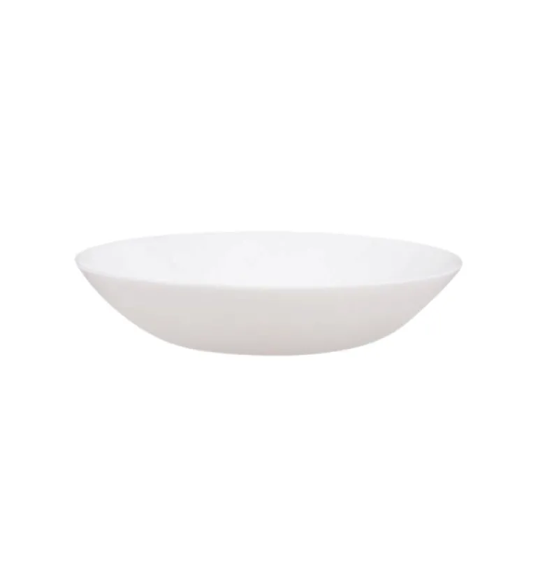 LUMINARC DIWALI WHITE Serwis obiadowy 19 el dla 6 osób | szkło hartowane | V0361