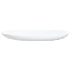 LUMINARC DIWALI WHITE Talerz płytki 25 cm | szkło hartowane | D6905